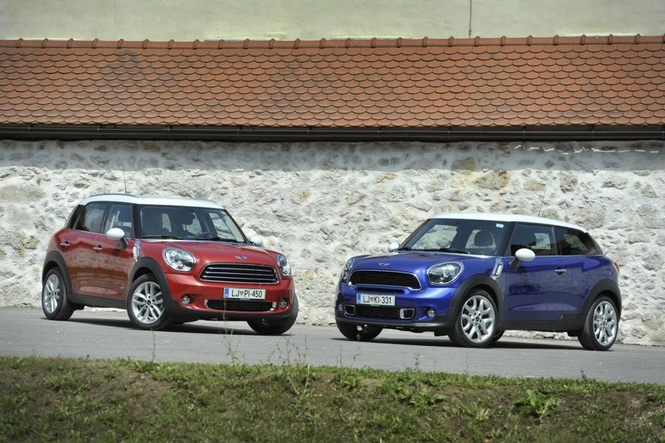 Mini countryman in paceman