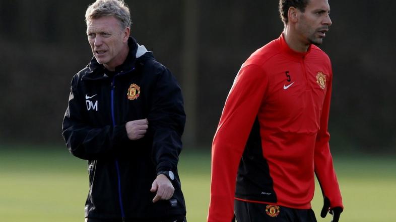 Moyes Ferdinand Manchester United Šahtar trening Liga prvakov