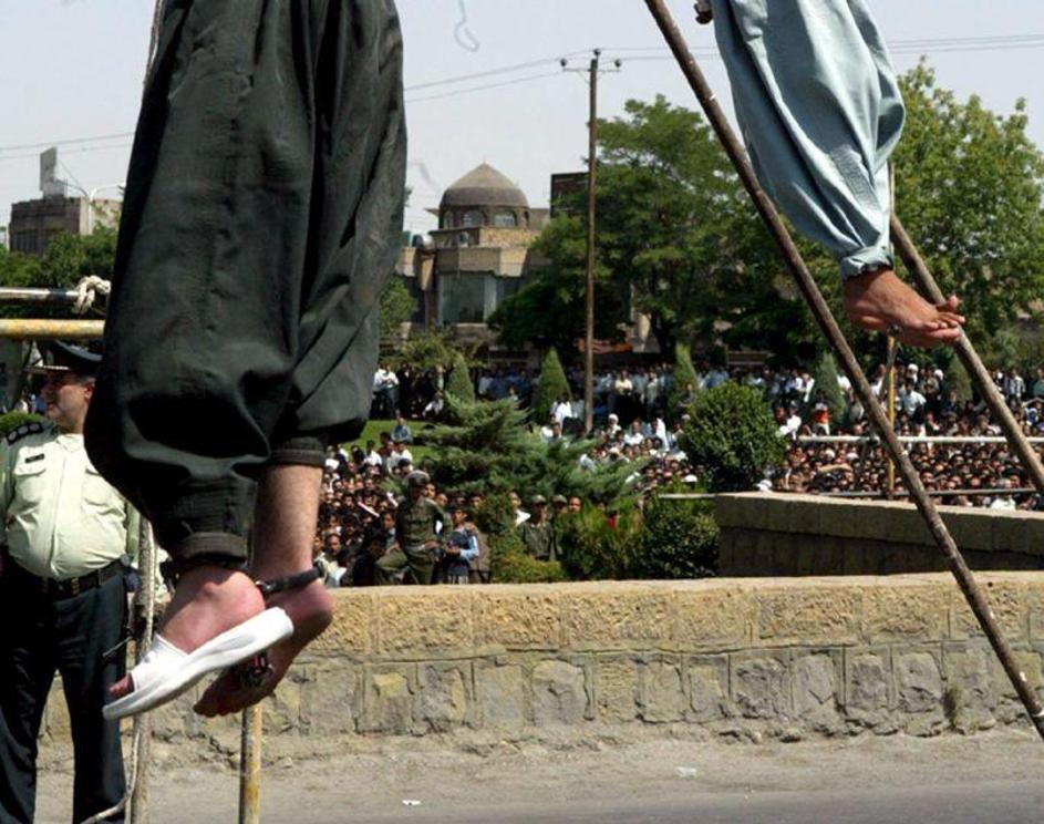 Eksekucije so v Iranu zelo pogosto javne. (Foto: Epa)