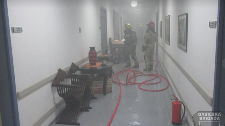 Požar na mariborski psihiariji