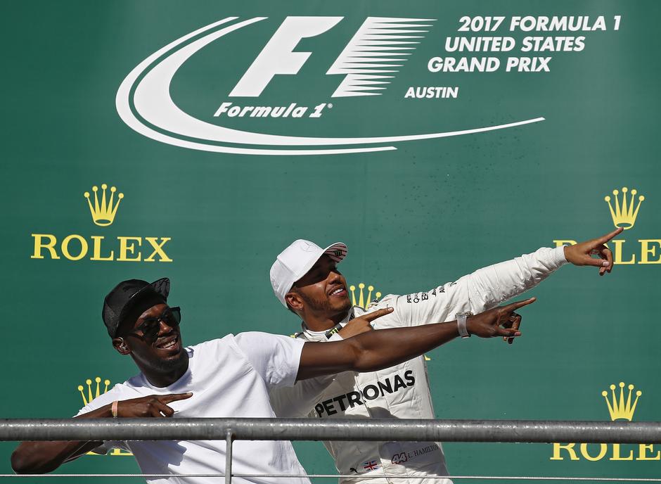 lewis hamilton usain bolt | Avtor: Epa