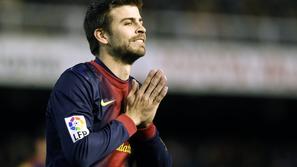 (Barcelona : Valencia) Gerard Piqué