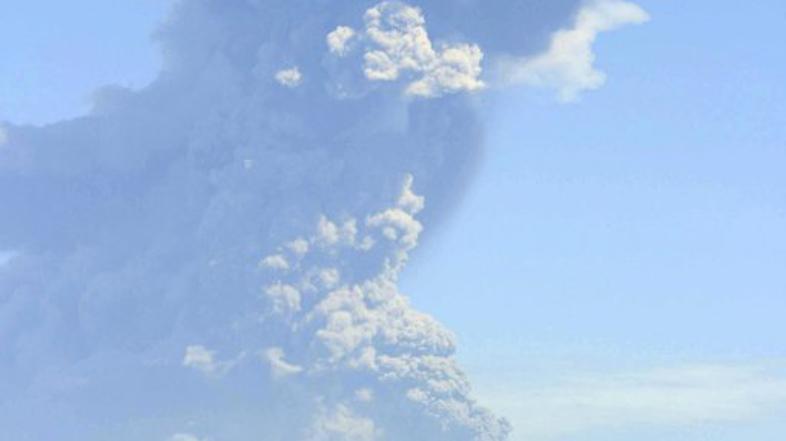 Izbruh vulkana v Nikaragvi z domo vpregnal 3.000 ljudi