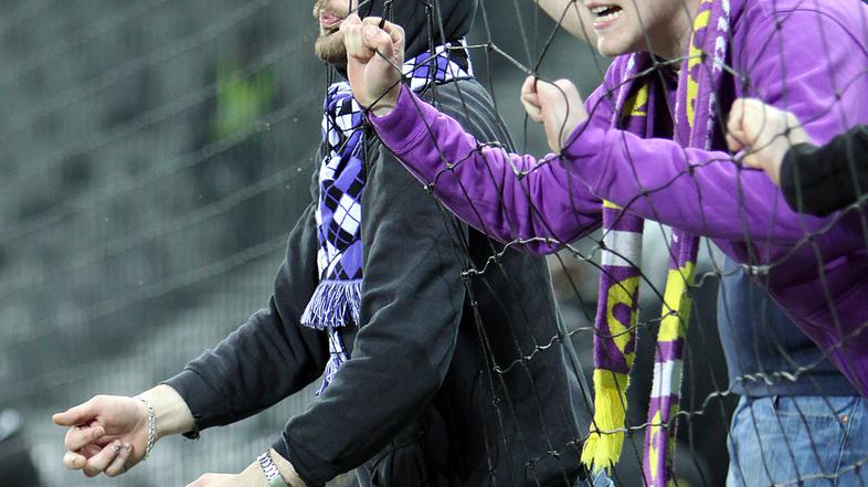 Po mnenju NK Maribor so viole odlično navijale. (Foto: Benjamin Kovač)