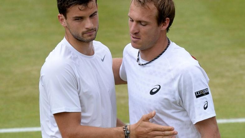 Žemlja Dimitrov Wimbledon grand slam OP Velika Britanija