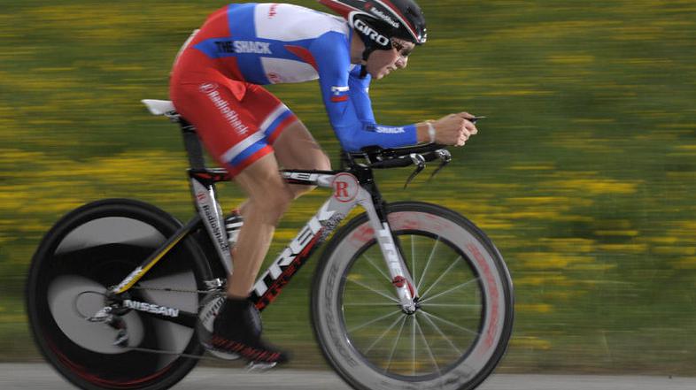 Jani Brajkovič je lani slavil na tej dirki. (Foto: EPA)