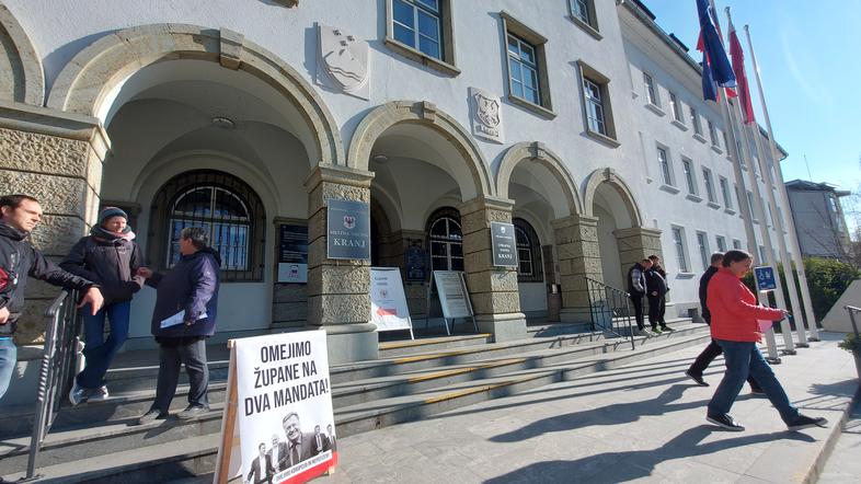 Kranj, županski mandat, zbiranje podpisov,