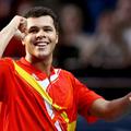 Jo-Wilfried Tsonga bo zaradi poškodbe kolena moral izpustiti četrtfinale Davisov