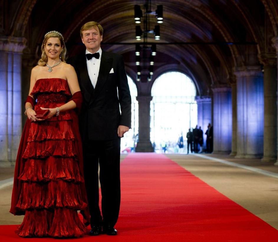 Willem-Alexander in Maxima