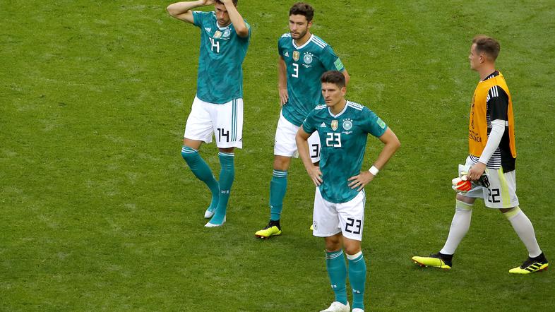 razočaranje Nemčija