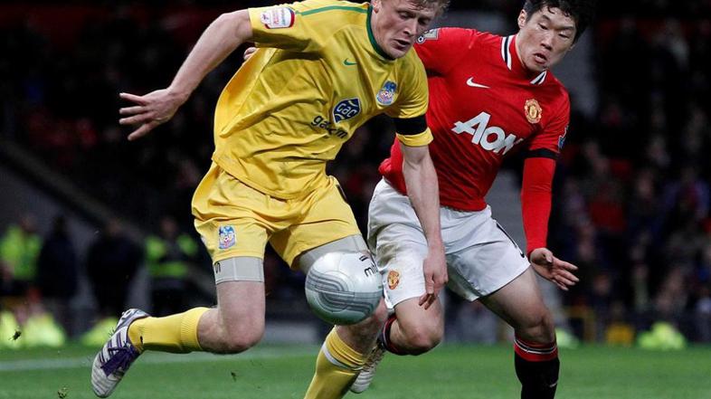 Manchester United Crystal Palace Carling Cup ligaški pokal Park Ji-Sung Jonathan