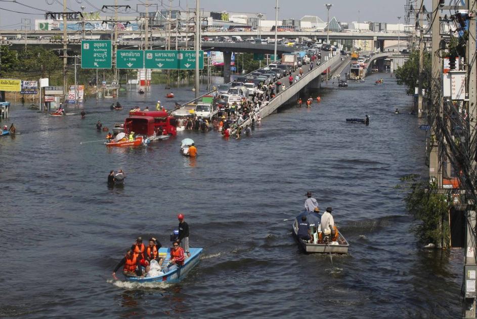 Poplave v Bangkoku.