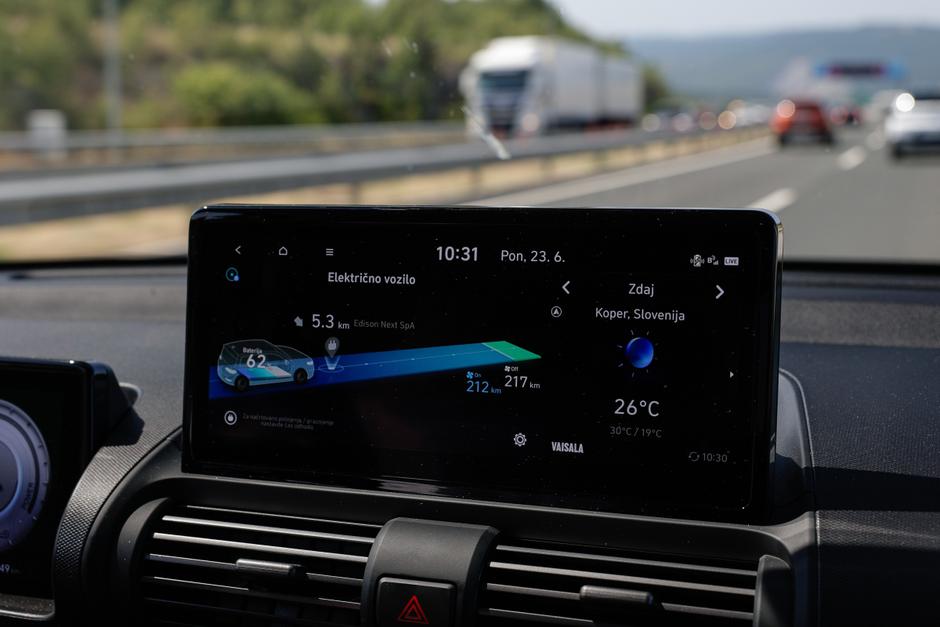 Test dosega z malimi električnimi avti ë-C3, box in inster | Avtor: Saša Despot