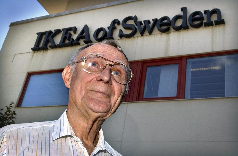 Ivar Kamprad, iKEA | Avtor: Žurnal24 main