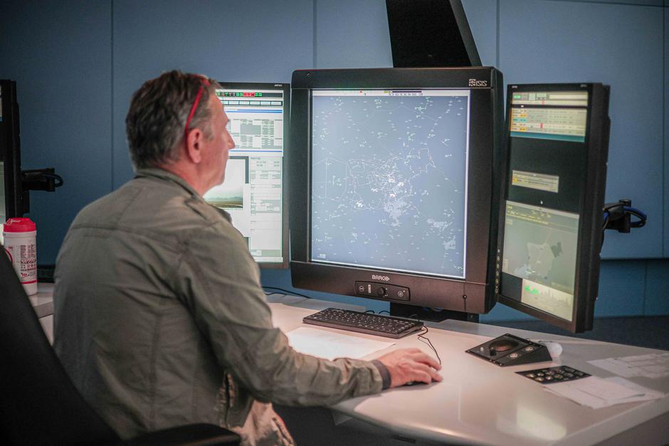 kontrola zračnega prometa Slovenije | Avtor: Saša Despot