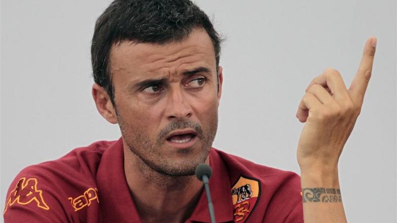 luis enrique as roma trener