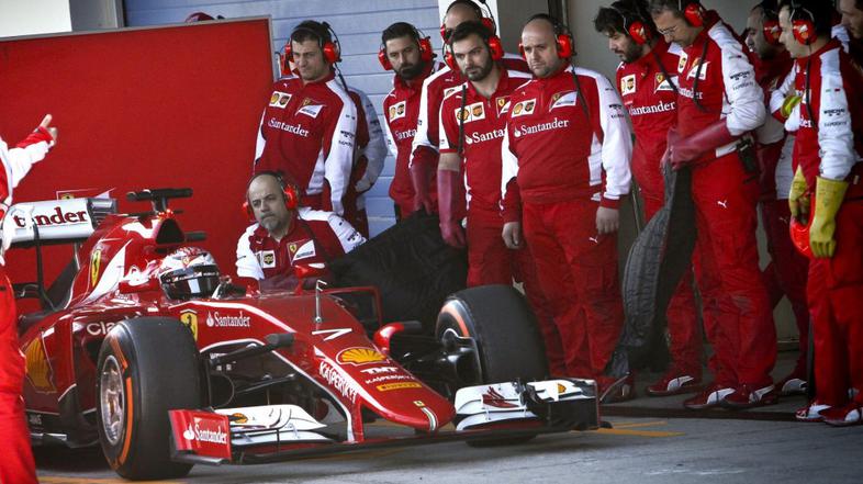 ferrari jerez testiranja