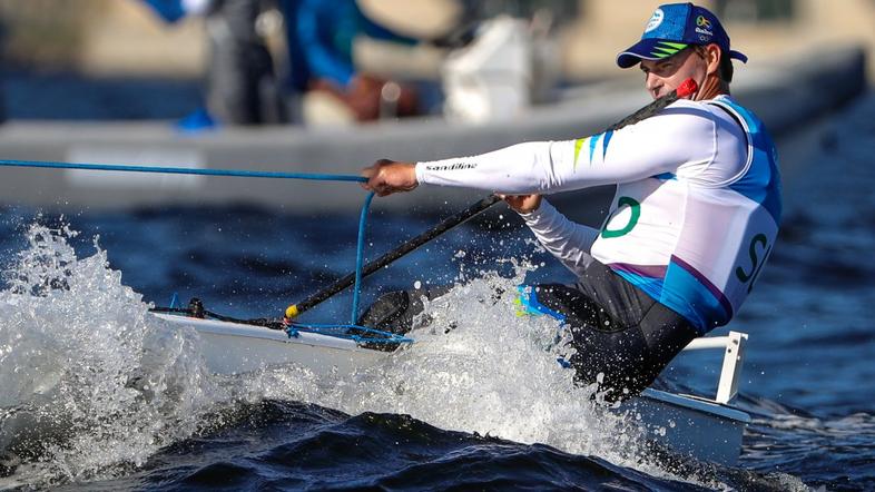 Vasilij Žbogar razred finn jadranje Rio 2016