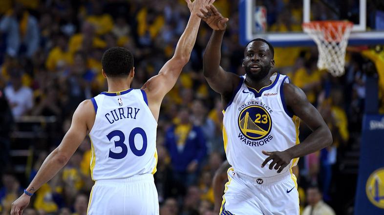 Steph Curry Draymond Green Golden State Warriors Oracle