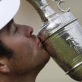 Presrečni Louis Oosthuizen. (Foto: Reuters)