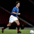 Brian Laudrup v majici škotskega kluba Glasgow Rangers, kjer je preživel najlepš
