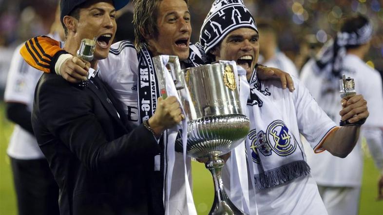 Ronaldo Coentrao Pepe Barcelona Real Madrid pokal Copa del Rey finale