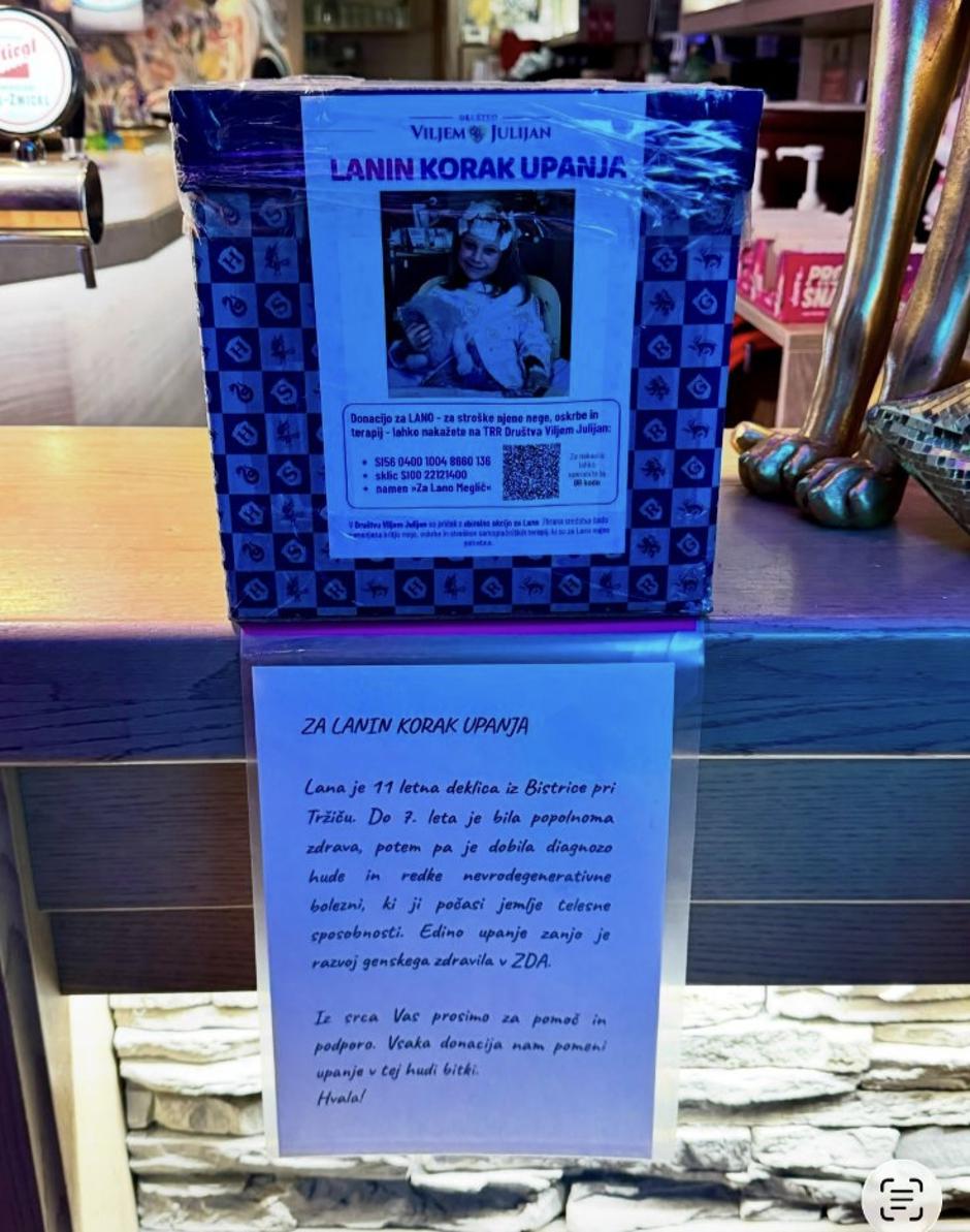 Pomoč za Lano | Avtor: Žurnal24 