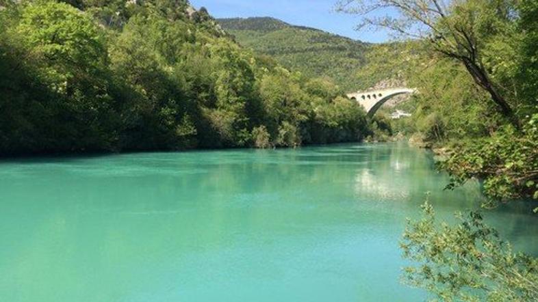 Solkan, Soča