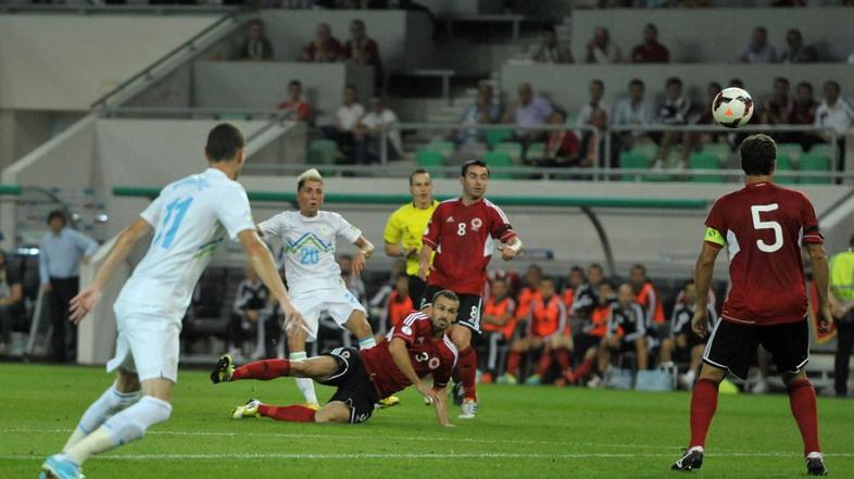 Kampl Novaković Slovenija Albanija Stožice kvalifikacije