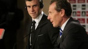 Emilio Butragueno Gareth Bale Real Madrid Santiago Bernabeu predstavitev