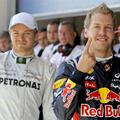 Sebastian Vettel in njegov "znamenit", marsikomu nesramen prst.