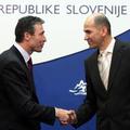 Anders Fogh Rasmussen in Janez Janša imata enako stališče glede prihodnosti Srbi