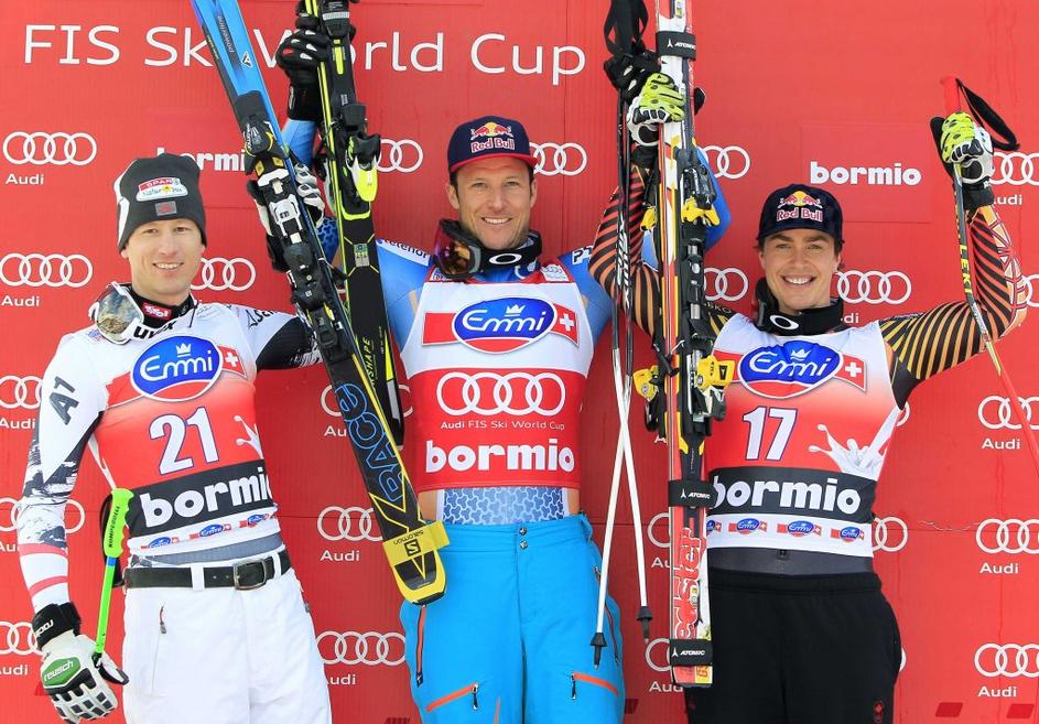 Aksel Lund Svindal Hannes Reichelt Erik Guay