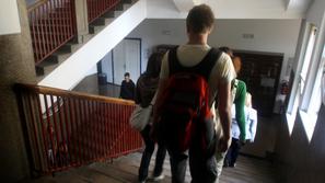 ljubljana01.06.09, ekonomska sola ljubljana, ucenci, dijaki, foto: nik rovan