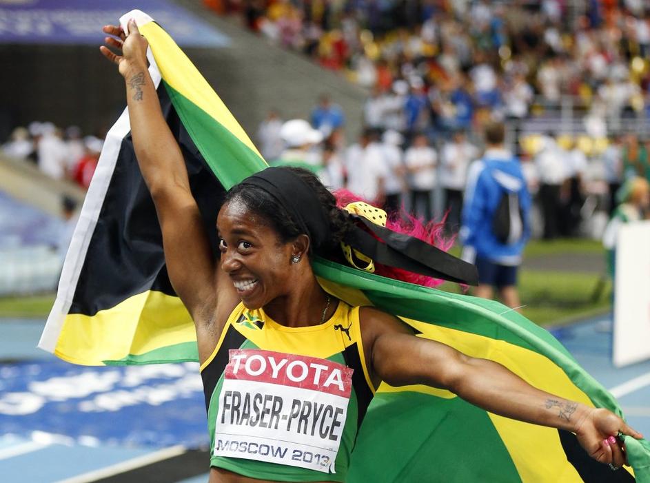 Shelly-Ann Fraser-Pryce 100 metrov sp v atletiki