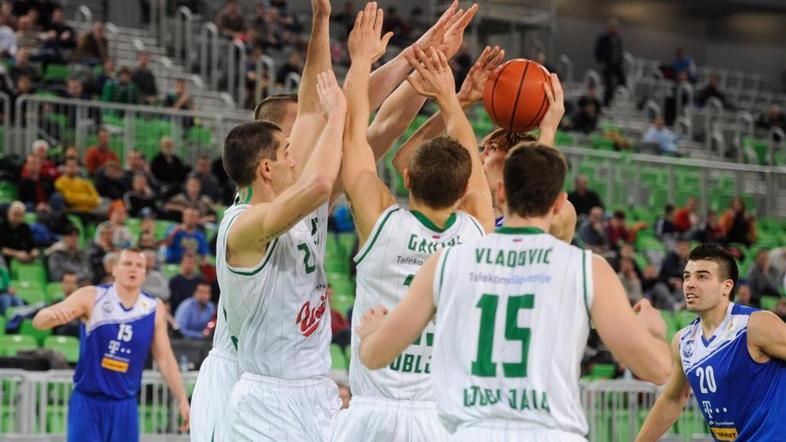 Union Olimpija MZT Skopje liga ABA dvorana Stožice Vladović Gailius Marinković