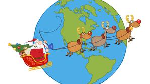 Dedka Mraza lahko spremljate prek Google Eartha in mobitelov. (Foto: shutterstoc