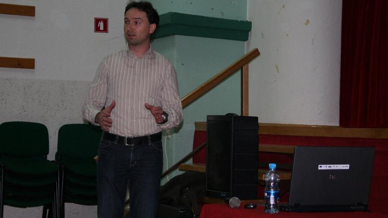 Dušan Štepec (na fotografiji) želi prebivalce Mirnske doline seznaniti s tem, ka