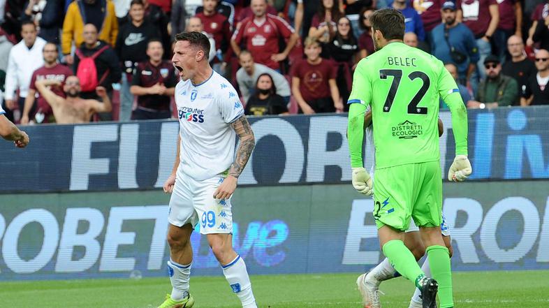 Andrea Pinamonti Vid Belec Salernitana Empoli