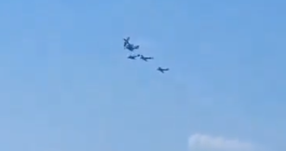 Trčenje dveh letal v zraku, Beja AirShow, Portugalska