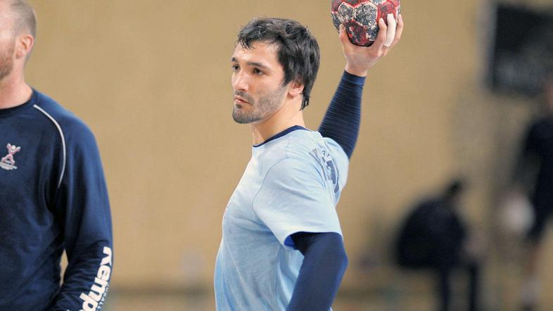 David Špiler je bil z devetimi zadetki najboljši strelec Cimosa. (Foto: Gregor K