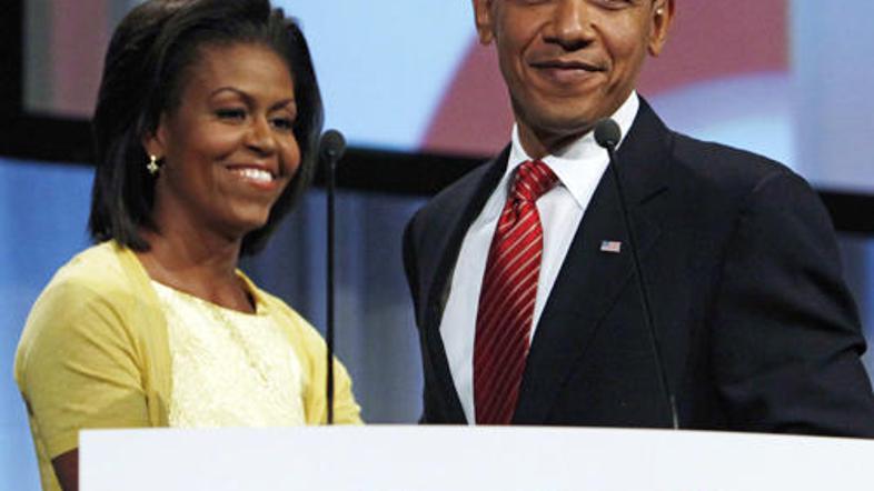Michelle in Barack Obama sta poskušala MOK prepričati, naj OI 2016 dodeli Chicag