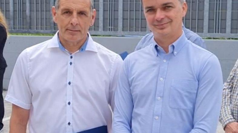 Medalja za hrabrost Uroš Ovsenek in Jan Čejvan