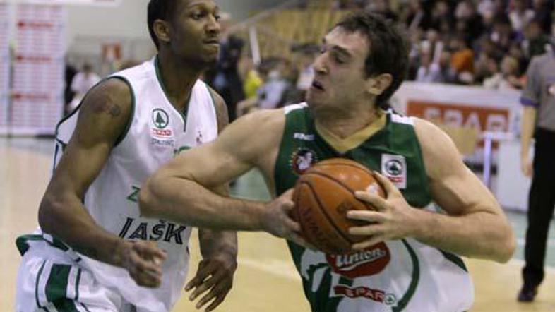 Vladimir Golubović je bil z 20 točkami najbolj zaslužen za zmago Olimpije.