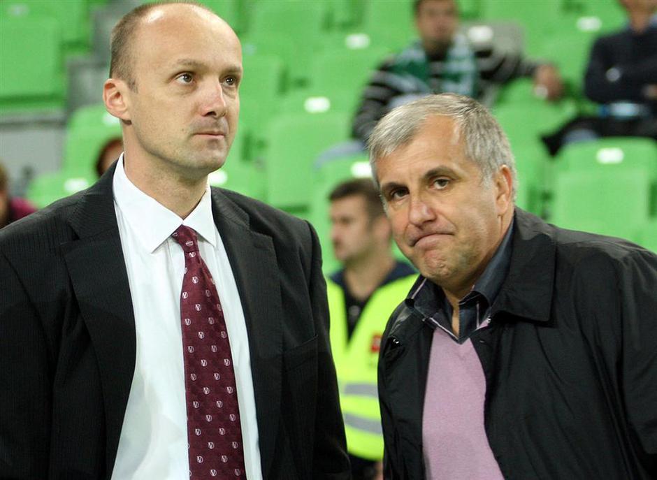 Olimpija - Panathinaikos, Zdovc in Obradovic | Avtor: Žurnal24 main