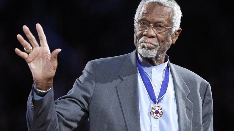 Bill Russell. Vsaj ena košarkarka legenda.