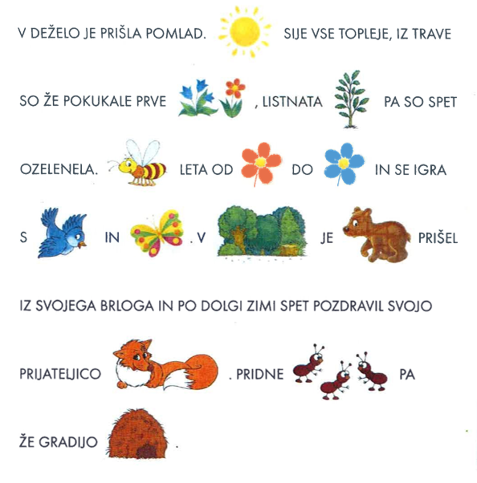 učno gradivo | Avtor: arhiv OŠ Nove Fužine