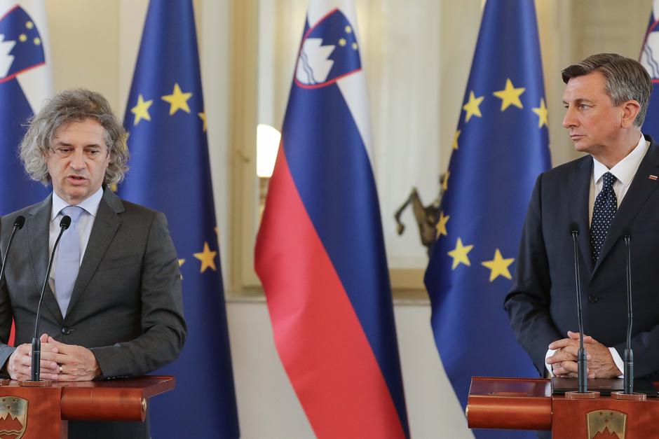 Robert Golob, Borut Pahor | Avtor: Saša Despot