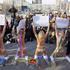 Ukrajinske feministke Femen protestirajo proti pričakovanem porastu prostitucije