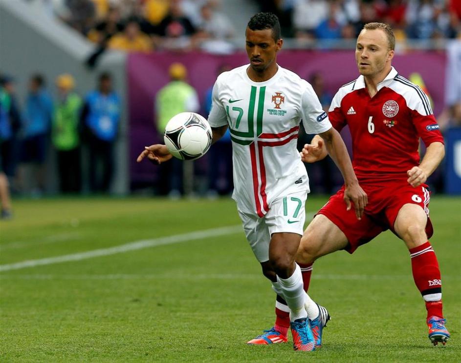 Nani Jacobsen Danska Portugalska Lviv Euro 2012